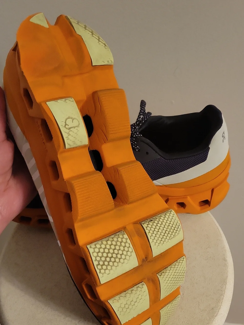 On Running Cloudmonster Eclipse Tumeric Men's Sneakers size 12.5